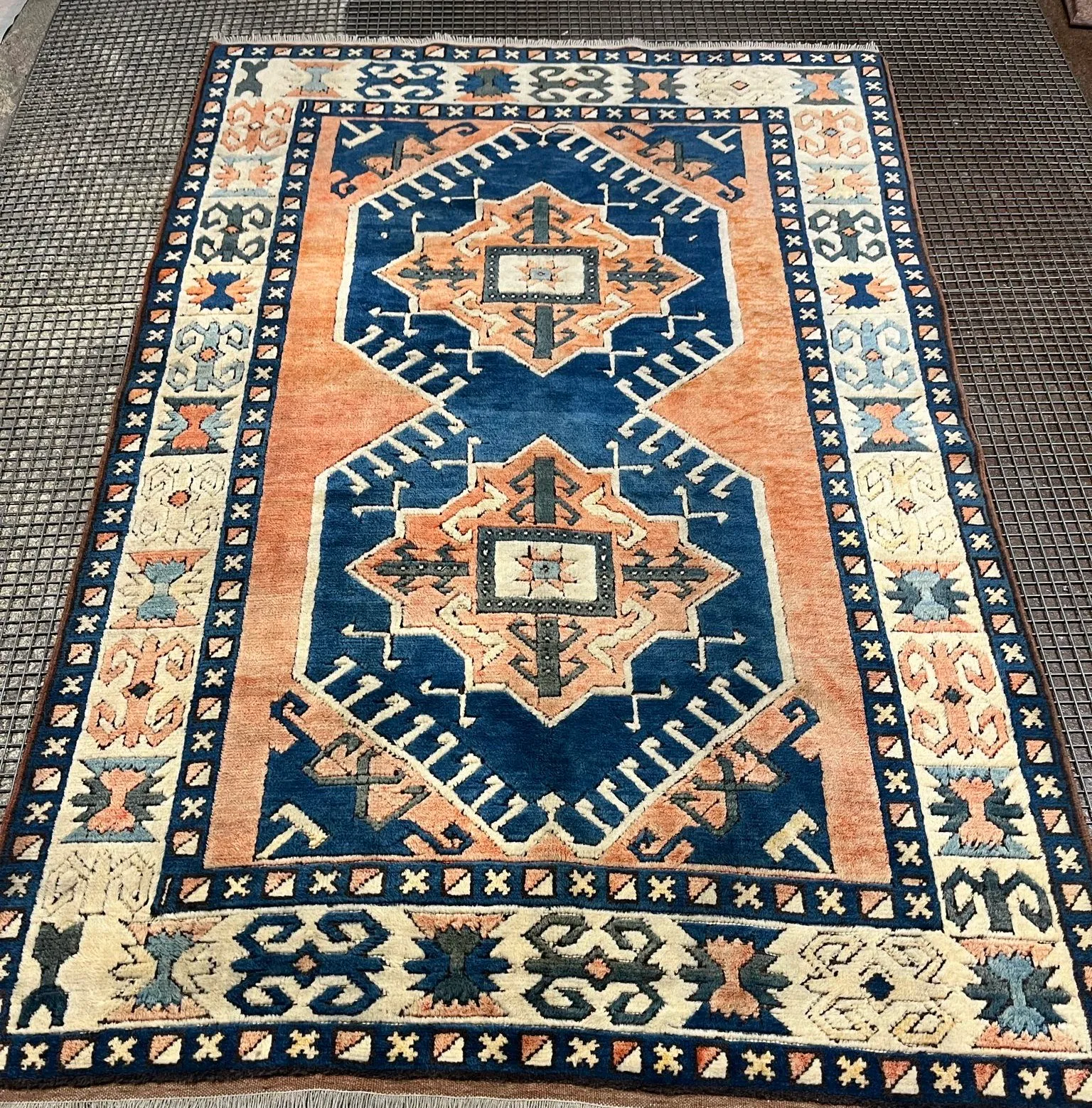 Persian rug after deep cleaning